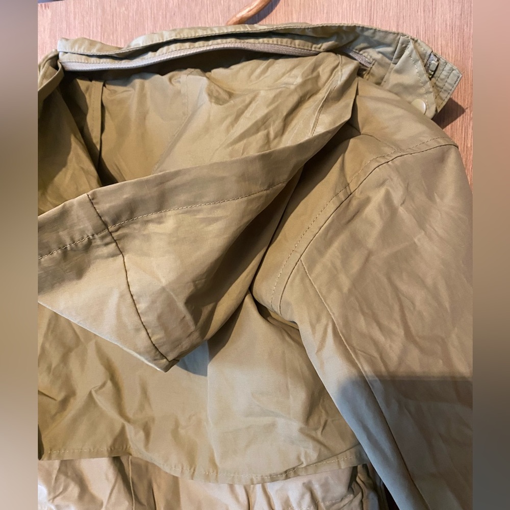 A New Day Women's Windbreaker Rain Trench Coat Size Small NWT - Picture 12 of 13